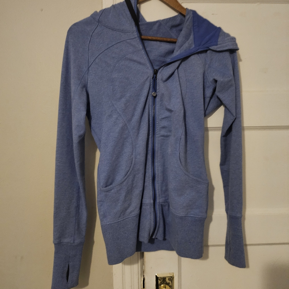 Lululemon Athletica Blue Zip-Up Hoodie